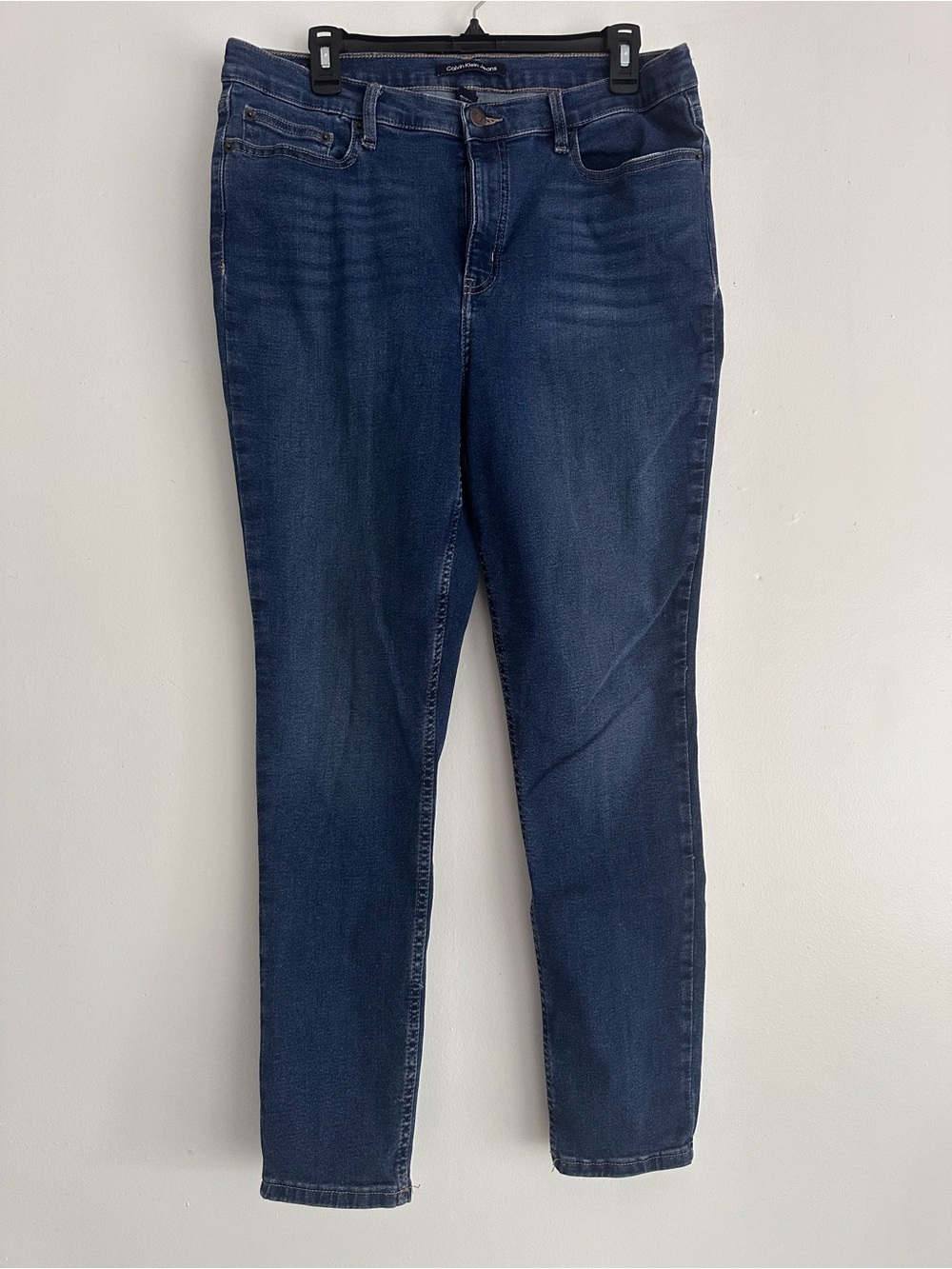 Calvin Klein Repreve High Rise Skinny Jeans Dark Wash Size 16